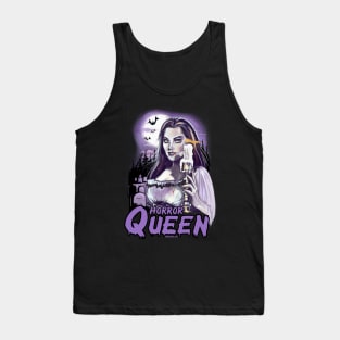 Horror Queen. Lily Munster illustration by BwanaDevilArt Tank Top